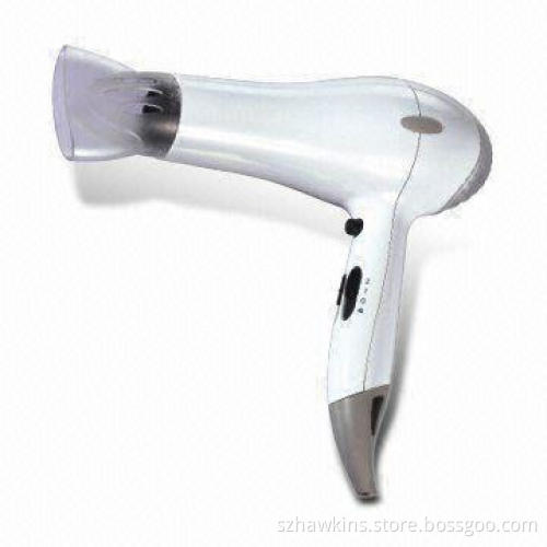 2,000W Reliable Electrical Hair Dryer with Foldable Handle and Detachable Filter